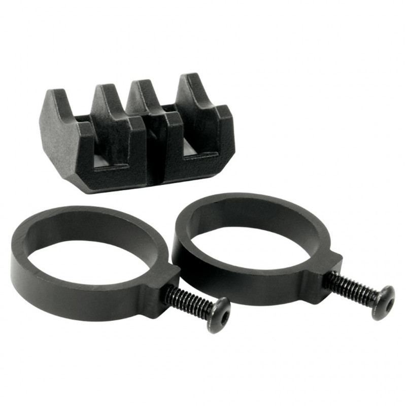 основание для фонаря с кольцами Light Mount V-Block & Rings черный основание для фонаря с кольцами Light Mount V-Block & Rings черный