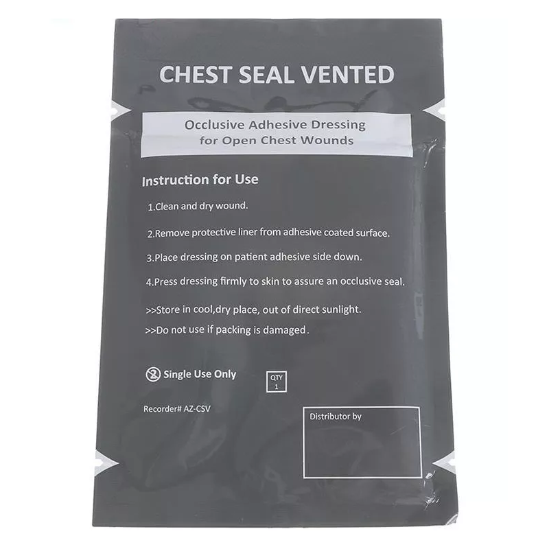 Окклюзионная заплатка chest seal vented