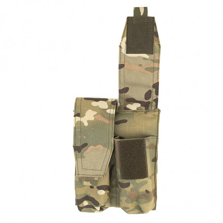 Закрытый подсумок "Р-115" на 2 магазина АК/AR с креплением к Molle, мультикам