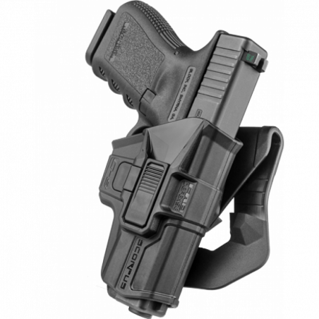 Кобура поворотная для Glock 9 мм, правша, черный