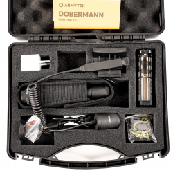 Оружейный фонарь Dobermann XP-L HI с комплектом Hunting Kit Armytek
