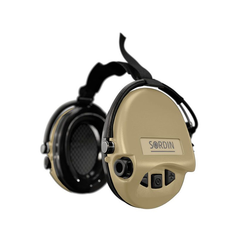 Наушники MSA Sordin Supreme MIL AUX NECKBAND цвет песочный