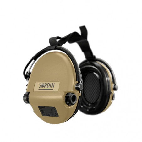 Наушники MSA Sordin Supreme MIL AUX NECKBAND цвет песочный