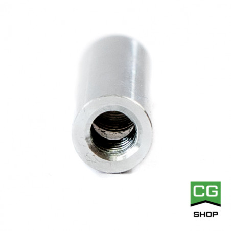 Переходник ЧИСТОGUN, дюраль, диаметр 6,4 мм, резьба 12/28 (мама) - 8/32 (мама)