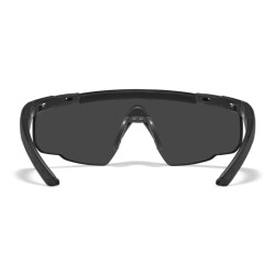 стрелковые защитные очки Wiley X Saber Advanced оправа Matte Black, цвет линз серый