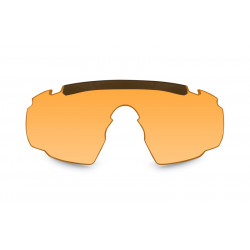 стрелковые очки Wiley X Saber Advanced оправа Matte Tan, линзы оранжевые