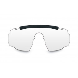 стрелковые очки Wiley X Saber Advanced оправа Matte Tan, прозрачные линзы