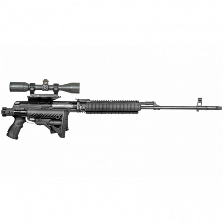 Комплект адаптера с буфером "M4 SVD SB" и прикладом "GLR-16" для СВД/Тигр, олива