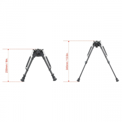 Сошки RSCFS-09 Vector Optics, крепление к планке/антабке