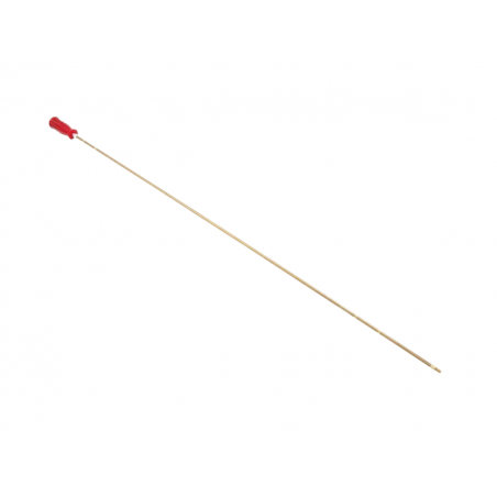 Шомпол ЧИСТОGUN латунь, диаметр 8 мм, резьба папа 12/28, длина 65 см, калибры .35-.50