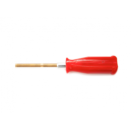 Шомпол ЧИСТОGUN латунь, диаметр 8 мм, резьба папа 12/28, калибры .35-.50