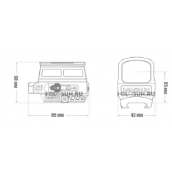 Коллиматор Holosun HE512C-GD