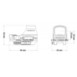 Коллиматорный прицел HS510C