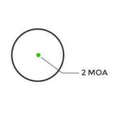 Коллиматорный прицел "HE403B-GR" точка 2 MOA, 1 марка, цвет зелёный