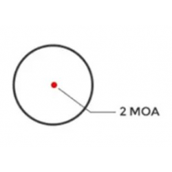 Коллиматорный прицел "SCRS RD 2" точка 2 MOA, 1 марка, цвет красный