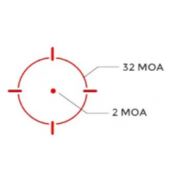 HE508T-RD X2 точка 2 MOA красная