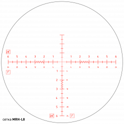 Оптический прицел DH 7-28×56
