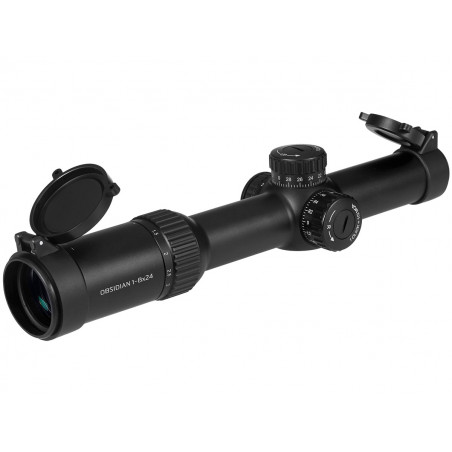 Прицел оптический Gaut Obsidian 1-8x24, сетка X2, подсветка точки