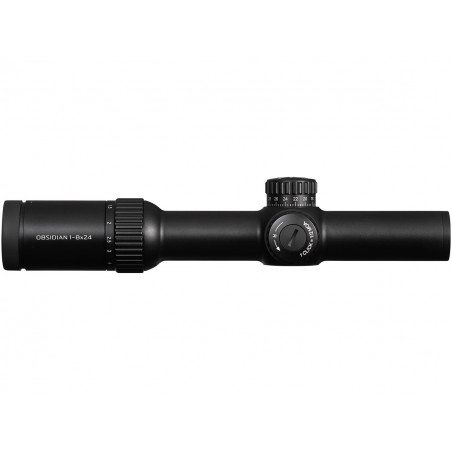 Прицел оптический Gaut Obsidian 1-8x24, сетка X2, подсветка точки