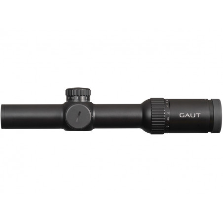 Прицел оптический Gaut Obsidian 1-8x24, сетка 62 (Half MD)