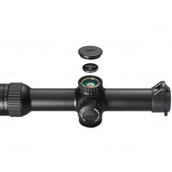 Прицел оптический Gaut Obsidian 1-8x24, сетка 62 (Half MD)