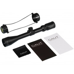 Прицел оптический Gaut Quartz 4-12x40, сетка 3 (Mil-Dot) нить