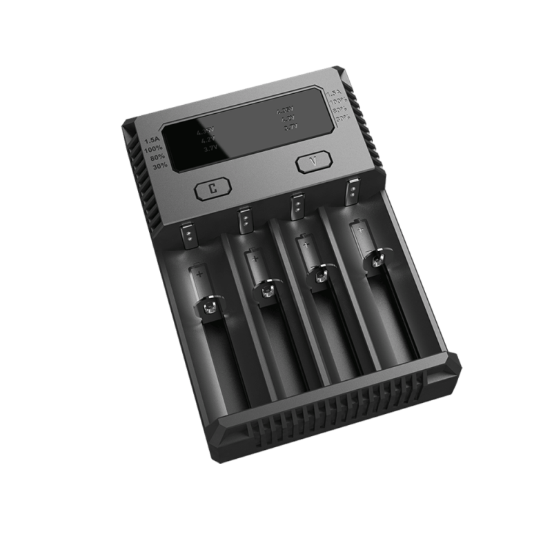 Зарядное устройство для аккумуляторов Nitecore New i4 18650/16340 (4x батареи)