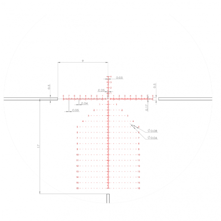 Оптический прицел Mewlite 4-20x50 FFP 30 mm SF IR 23003