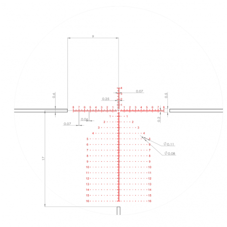 Оптический прицел Mewlite 5-25x56 FFP 30 mm SF IR 23005