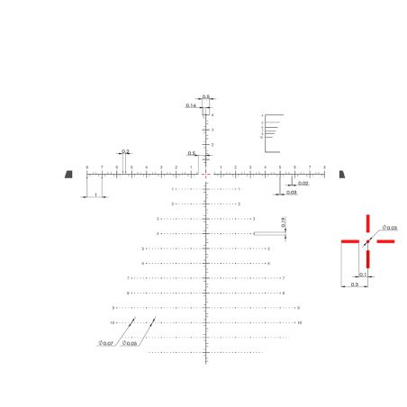 Оптический прицел Mewlite 5-30x56 FFP 34 mm IR 61004