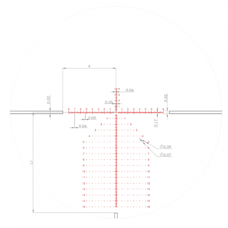 Оптический прицел Mewlite 4-16x50 FFP Pro 30 mm SF IR 62001