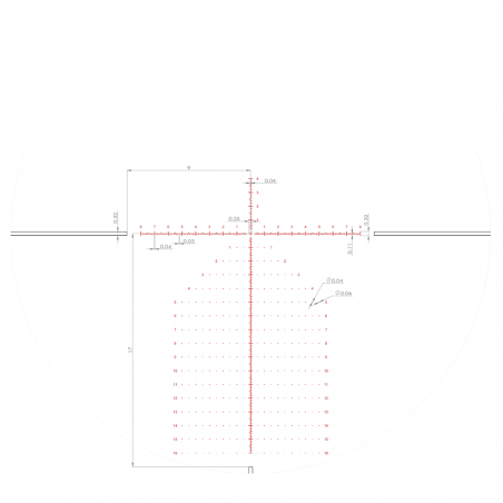 Оптический прицел Mewlite 8-32x56 FFP Pro 30 mm SF IR 62003