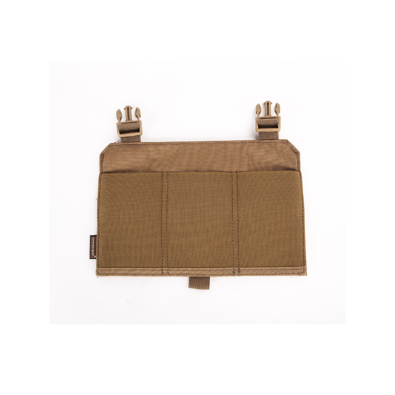 Подсумок для 3 магазинов EmersonGear Rubber Style Triple M4 Magpouch Panel for APC Vest, Coyote Brown