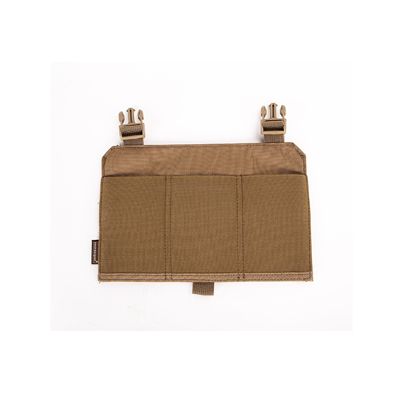 Подсумок для 3 магазинов EmersonGear Rubber Style Triple M4 Magpouch Panel for APC Vest(Coyote Brown