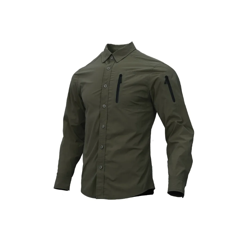 Тактическая рубашка EmersonGear Blue Label Triple Tech Tac-Shirt, цвет Ranger Green