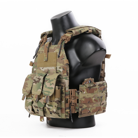 Тактический жилет с быстрым сбросом EmersonGear Quick Release 094K style Plate Carrier, Multicam