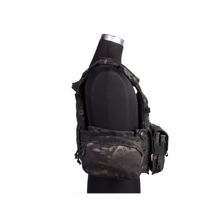 Тактический жилет с 3-мя подсумками EmersonGear LBT6094A style Plate Carrier, Multicam Black