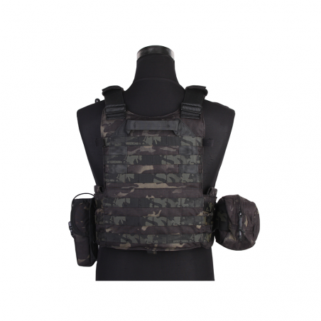 Тактический жилет с 3-мя подсумками EmersonGear LBT6094A style Plate Carrier, Multicam Black