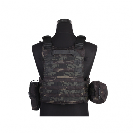 Тактический жилет с 3-мя подсумками EmersonGear LBT6094A style Plate Carrier (Multicam Black)