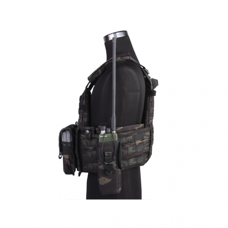 Тактический жилет с 3-мя подсумками EmersonGear LBT6094A style Plate Carrier, Multicam Black