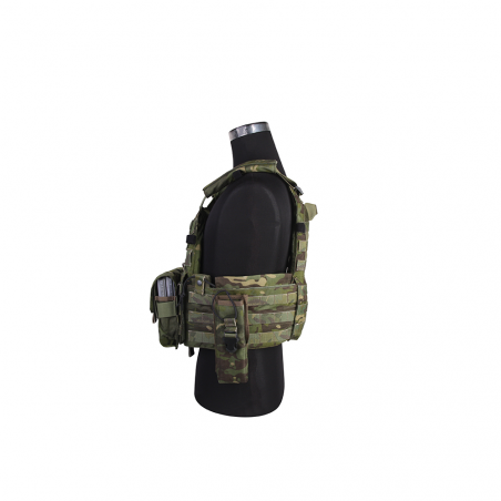 Тактический жилет с 3-мя подсумками EmersonGear LBT6094A style Plate Carrier, Multicam Tropic