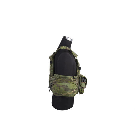 Тактический жилет с 3-мя подсумками EmersonGear LBT6094A style Plate Carrier (Multicam Tropic)