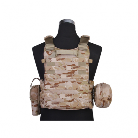 Тактический жилет с 3-мя подсумками EmersonGear LBT6094A style Plate Carrier (Multicam Arid)