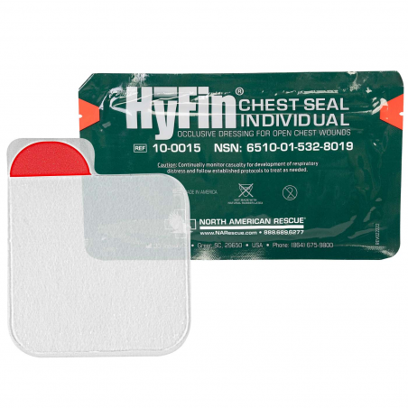 Окклюзионный пластырь HyFin Individual Occlusive Chest Seal без клапана