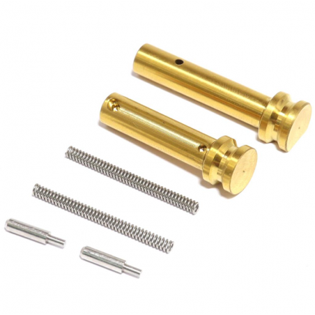 Набор увеличенных титановых пинов для AR15 6.2 мм (+2 takedown, +2 пружины), Gladman