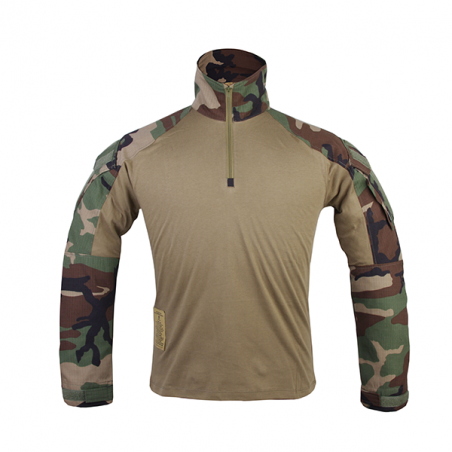 Тактическая рубашка EmersonGear G3 Combat, цвет Woodland