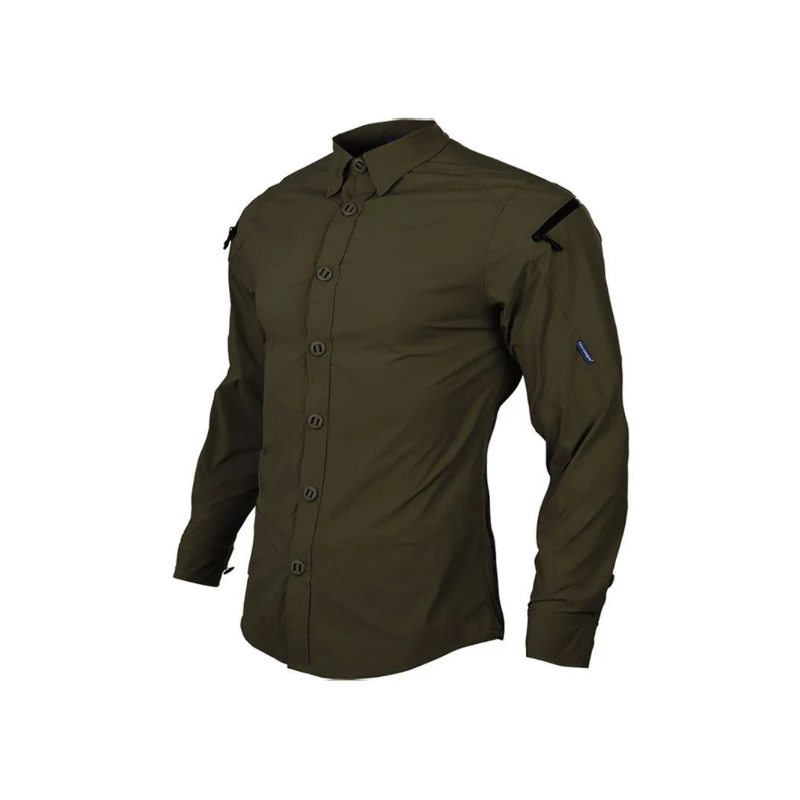 EmersonGear Blue Label ZIP Triple Tech Tac-Shirt, цвет Ranger Green