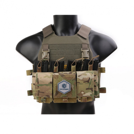 Тактический подсумок универсальный EmersonGear MF Style Quad 5.56 (цвет Multicam)