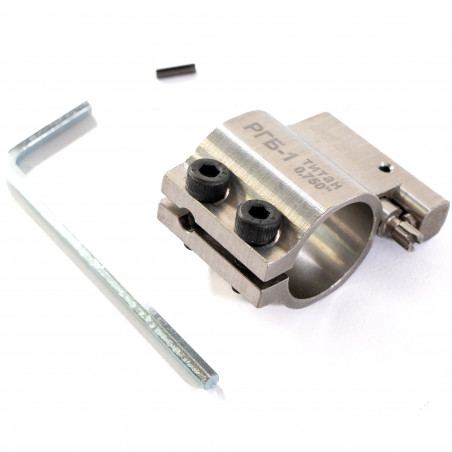 Титановый регулируемый газовый блок РГБ-1 для АR-15 размер 0,750" Зенит