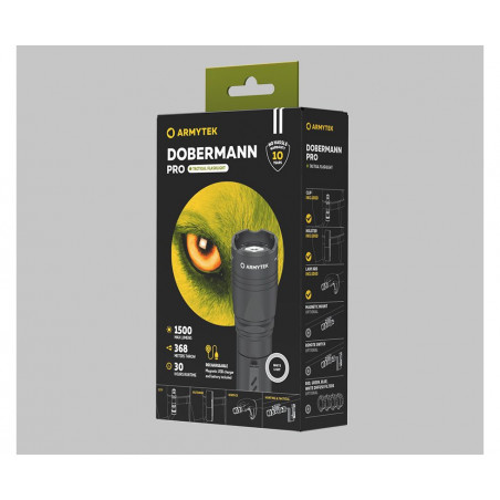 Фонарь подствольный Armytek Dobermann Pro Magnet USB XHP35 HI 1500 lm